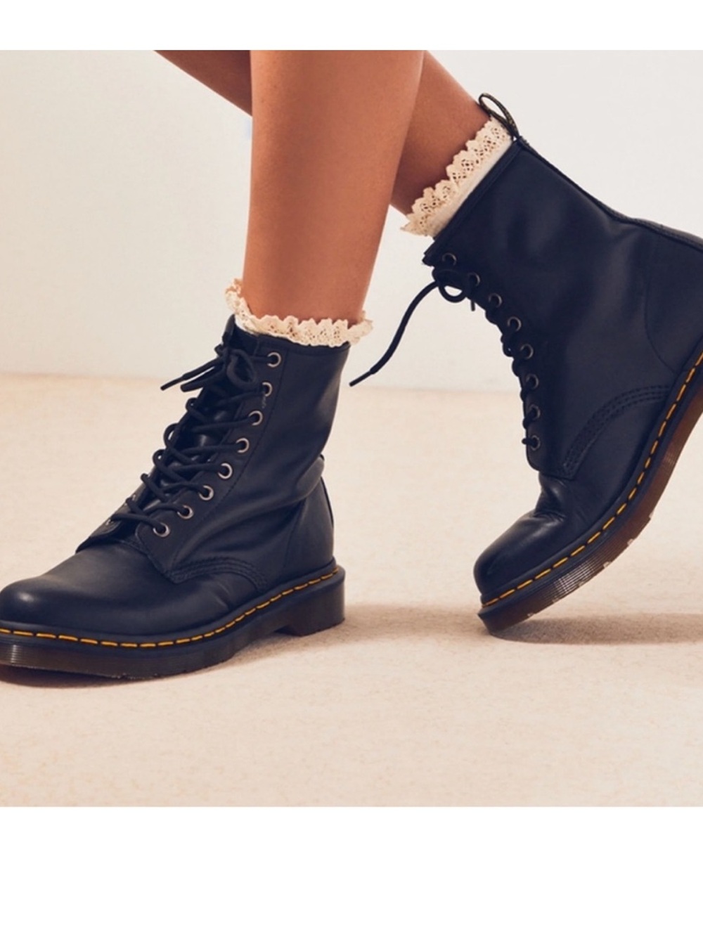 Dr. Martens Luana Ankle Combat Boots size us 8